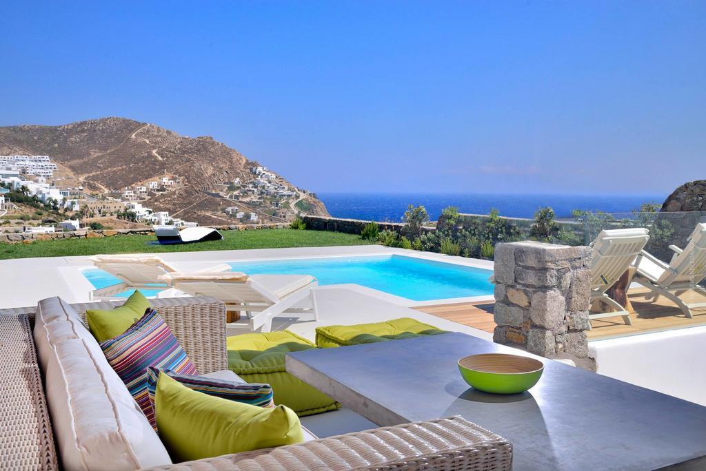 Villa Castalia By Thalassa Residence Mykonos Elia  Exteriör bild